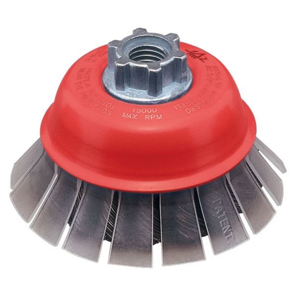 JWW73910 3X5/8-11 CABLE CRIMPED CUP W/GUARD