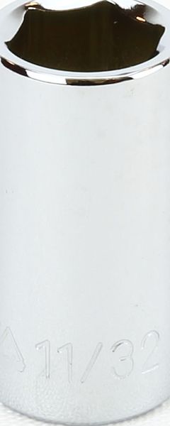 BBPS15011 1/4" Drive SAE Socket 11/32" - 1/4" Dr. 6 Pt. SAE Socket   Standard