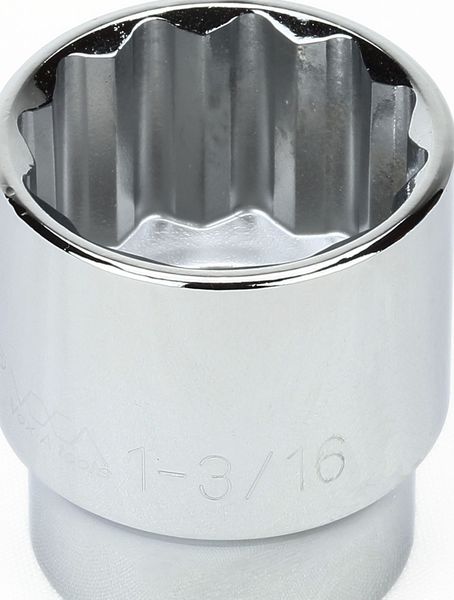 BBPS23238 1/2" Drive SAE Socket 1-3/16" - 1/2" Dr. 12 Pt. SAE Socket Standard