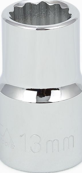 BBPS24213 1/2" Drive Metric Socket 13MM - 1/2" Dr. 12 Pt. Metric Socket Standard