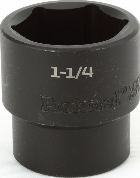 BBPS32040 Impact 1/2" Drive SAE Socket 1-1/4" - 1/2" Dr. 6 Pt. SAE Impact Socket Impact