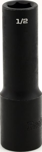 BBPS32116 Impact 1/2" Drive SAE Socket 1/2" - 1/2" Dr. 6 Pt. SAE Deep Impact Socket Deep Impact