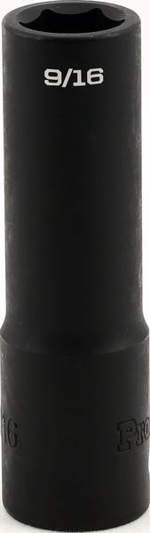 BBPS32118 Impact 1/2" Drive SAE Socket 9/16" - 1/2" Dr. 6 Pt. SAE Deep Impact Socket Deep Impact