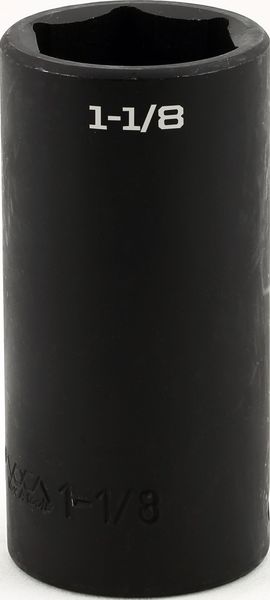 BBPS32136 Impact 1/2" Drive SAE Socket 1-1/8" - 1/2" Dr. 6 Pt. SAE Deep Impact Socket Deep Impact