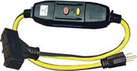 2FT 12/3 SJTW YELLOW/BLACK 15 AMP GFCI POWER BLOCK