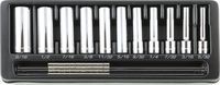 BBPS04101 Proferred 1/4" Drive Standard SAE Socket Set 11 Piece 1/4" Drive SAE 6 Point Deep Socket Set Deep