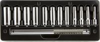 BBPS06301 Proferred 3/8" Drive Standard SAE Socket Set 12 Piece 3/8" Drive SAE 12 Point Deep Socket Set Deep