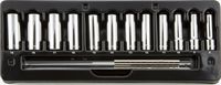 BBPS07301 3/8" Drive Standard Metric Socket Set 12 Piece 3/8" Drive Metric 12 Point Deep Socket Set Deep