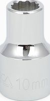 1/2&quot; Drive Metric Socket 10MM - 1/2&quot; Dr. 12 Pt. Metric Socket Standard