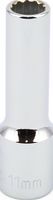 1/2&quot; Drive Metric Socket 11MM - 1/2&quot; Dr. 12 Pt. Metric Deep Socket Deep