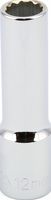 1/2&quot; Drive Metric Socket 12MM - 1/2&quot; Dr. 12 Pt. Metric Deep Socket Deep
