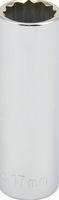 1/2&quot; Drive Metric Socket 17MM - 1/2&quot; Dr. 12 Pt. Metric Deep Socket Deep