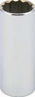 1/2&quot; Drive Metric Socket 22MM - 1/2&quot; Dr. 12 Pt. Metric Deep Socket Deep
