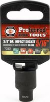 Impact 3/8&quot; Drive SAE Socket 5/16&quot; - 3/8&quot; Dr. 6 Pt. SAE Impact Socket Impact