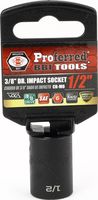 Impact 3/8&quot; Drive SAE Socket 1/2&quot; - 3/8&quot; Dr. 6 Pt. SAE Impact Socket Impact