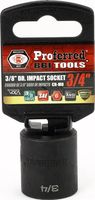 Impact 3/8&quot; Drive SAE Socket 3/4&quot; - 3/8&quot; Dr. 6 Pt. SAE Impact Socket Impact