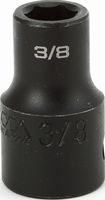 Impact 1/2&quot; Drive SAE Socket 3/8&quot; - 1/2&quot; Dr. 6 Pt. SAE Impact Socket Impact