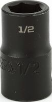 Impact 1/2&quot; Drive SAE Socket 1/2&quot; - 1/2&quot; Dr. 6 Pt. SAE Impact Socket Impact