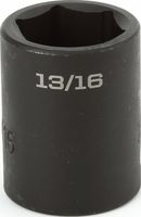 Impact 1/2&quot; Drive SAE Socket 13/16&quot; - 1/2&quot; Dr. 6 Pt. SAE Impact Socket Impact