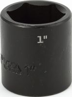 Impact 1/2&quot; Drive SAE Socket 1&quot; - 1/2&quot; Dr. 6 Pt. SAE Impact Socket Impact