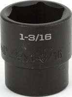 Impact 1/2&quot; Drive SAE Socket 1-3/16&quot; - 1/2&quot; Dr. 6 Pt. SAE Impact Socket Impact