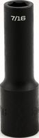 Impact 1/2&quot; Drive SAE Socket 7/16&quot; - 1/2&quot; Dr. 6 Pt. SAE Deep Impact Socket Deep Impact