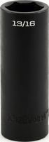 Impact 1/2&quot; Drive SAE Socket 13/16&quot; - 1/2&quot; Dr. 6 Pt. SAE Deep Impact Socket Deep Impact