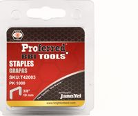 Proferred Staples (1.2mm Thick, 10.6mm Wide) 3/8&quot;(10mm) Height Hammer &amp; Staple