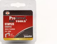 Proferred Staples (1.2mm Thick, 10.6mm Wide) 1/2&quot;(12mm) Height Staple