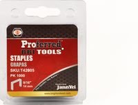 Proferred Staples (1.2mm Thick, 10.6mm Wide) 9/16&quot;(14mm) Height Staple