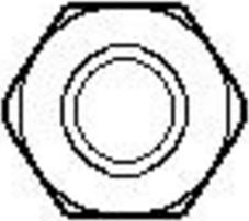 2H28CPDOM 1-3/4-5 2H HVY HEX NUT DOMESTIC PLAIN