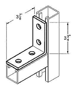 EFIG9031CA 4-HOLE CORNER ANGLE