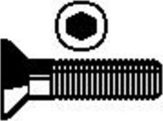 KFL#10C006ABD #10-24X3/8 FHCS DOMESTIC ALLOY