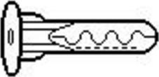 SSTPSAK#10 #10-12 PLASTIC ANCHOR KIT