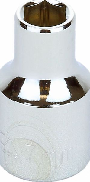 BBPS20007 3/8" Drive Metric Socket 7MM - 3/8" Dr. 6 Pt. Metric Socket Standard