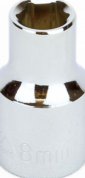 BBPS20008 3/8" Drive Metric Socket 8MM - 3/8" Dr. 6 Pt. Metric Socket Standard