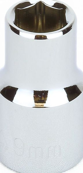BBPS20009 3/8" Drive Metric Socket 9MM - 3/8" Dr. 6 Pt. Metric Socket Standard