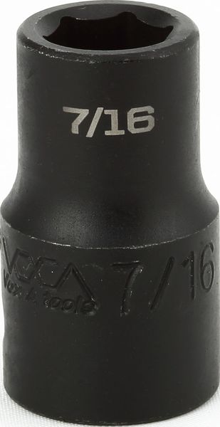 BBPS32014 Impact 1/2" Drive SAE Socket 7/16" - 1/2" Dr. 6 Pt. SAE Impact Socket Impact