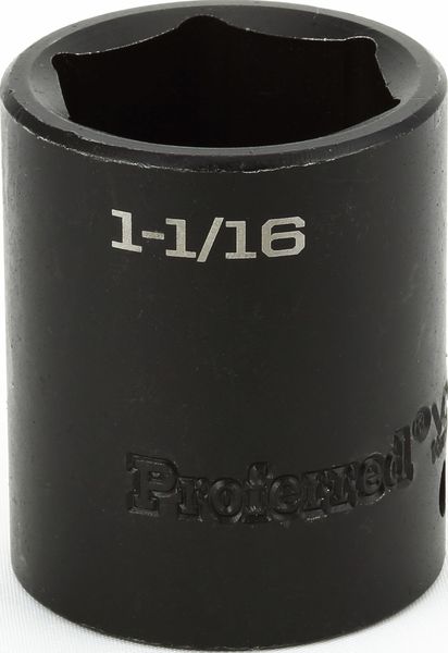 BBPS32034 Impact 1/2" Drive SAE Socket 1-1/16" - 1/2" Dr. 6 Pt. SAE Impact Socket Impact