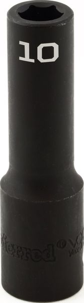 BBPS33110 Impact 1/2" Drive Metric Socket 10MM - 1/2" Dr. 6 Pt. Metric Deep Impact Socket Deep Impact