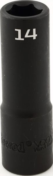 BBPS33114 Impact 1/2" Drive Metric Socket 14MM - 1/2" Dr. 6 Pt. Metric Deep Impact Socket Deep Impact