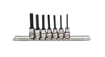 BBPS61001 USA 3/8" Drive Bit Socket Sets ARM 7 Piece 3/8" Dr. SAE Hex Bit Socket Set SAE Hex Bit