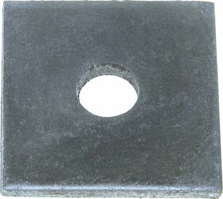 FWSQ16064016G 1 BOLT SIZE 4” SQ. WASHER 1 THK. HDG