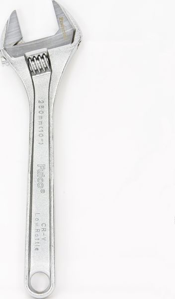 BBPT05054 Proferred Standard Adjustable Wrench, Chrome Finish 10" Length Chrome Finish