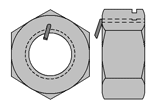 2H24CGAL 1-1/2-6 2H ANCO LOCKNUT HDG DOMESTIC