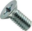 #6-32X3/16 PHIL FLAT M/S U/C ZINC